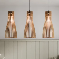 Lámpara colgante Bottle, 3 luces