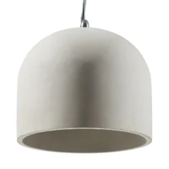 Lámpara colgante Broni de hormigón, Ø 20 cm