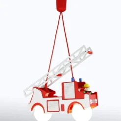 Lámpara colgante Camión de bomberos Fred