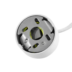 Lámpara colgante CAN, blanca, altura 35 cm, Ø 6 cm, metal, GU10