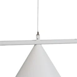 Lámpara colgante Capital, blanca, 3 luces, Ø 32 cm, GX53