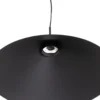 Lámpara colgante Capital, negra, 1 luz, Ø 60 cm, GX53