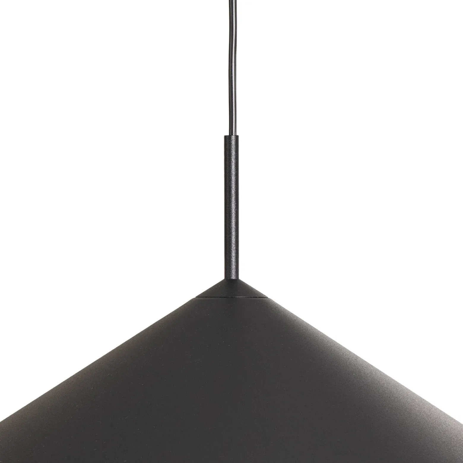 Lámpara colgante Capital, negra, 1 luz, Ø 60 cm, GX53