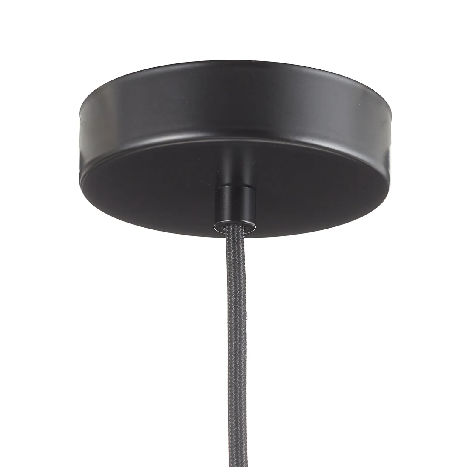 Lámpara colgante Carlton negro-cobre Ø 31 cm