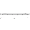 Lámpara colgante Casablanca Acai, blanco/negro, larga, 2 luces, 21 cm