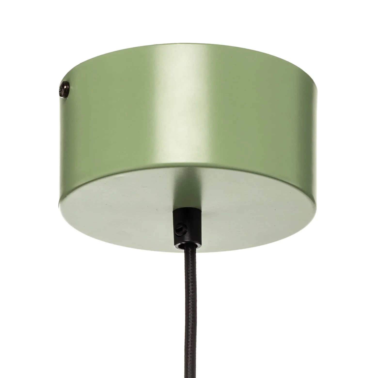 Lámpara colgante Class de metal, verde/blanco