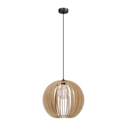 Lámpara colgante Clay de contrachapado de abedul, Ø 40 cm