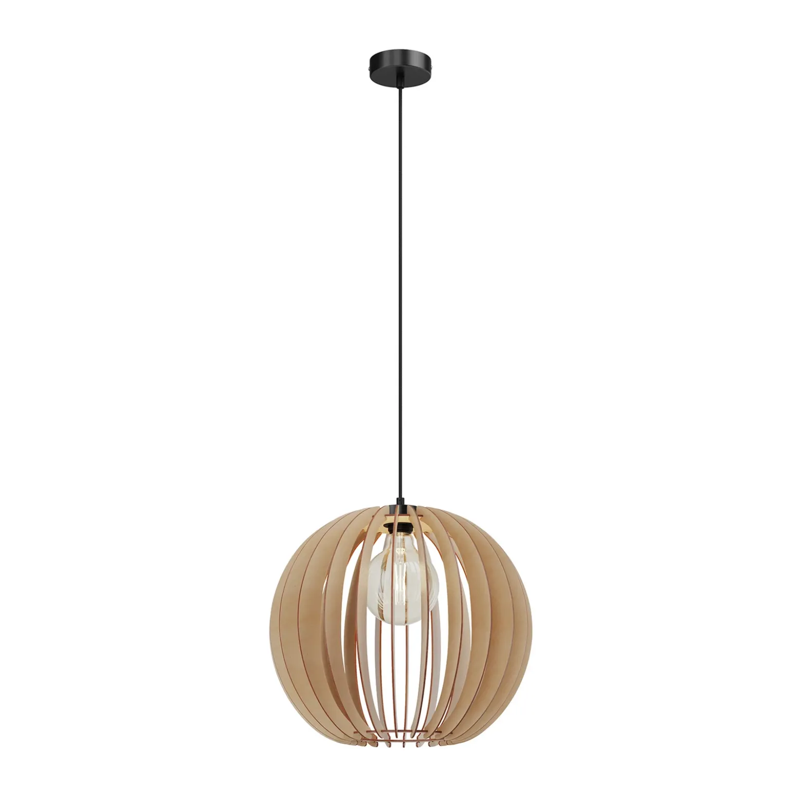 Lámpara colgante Clay de contrachapado de abedul, Ø 40 cm