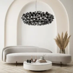 Lámpara colgante Clizia MAMA NON MAMA de Slamp, Ø 78 cm, negra