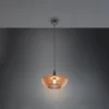 Lámpara colgante Colino de láminas de madera, madera clara