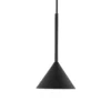 Lámpara colgante Cono Mini, 1 luz, Ø 12 cm, negro GU10
