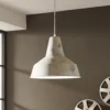 Lámpara colgante con pantalla ancha Berenice