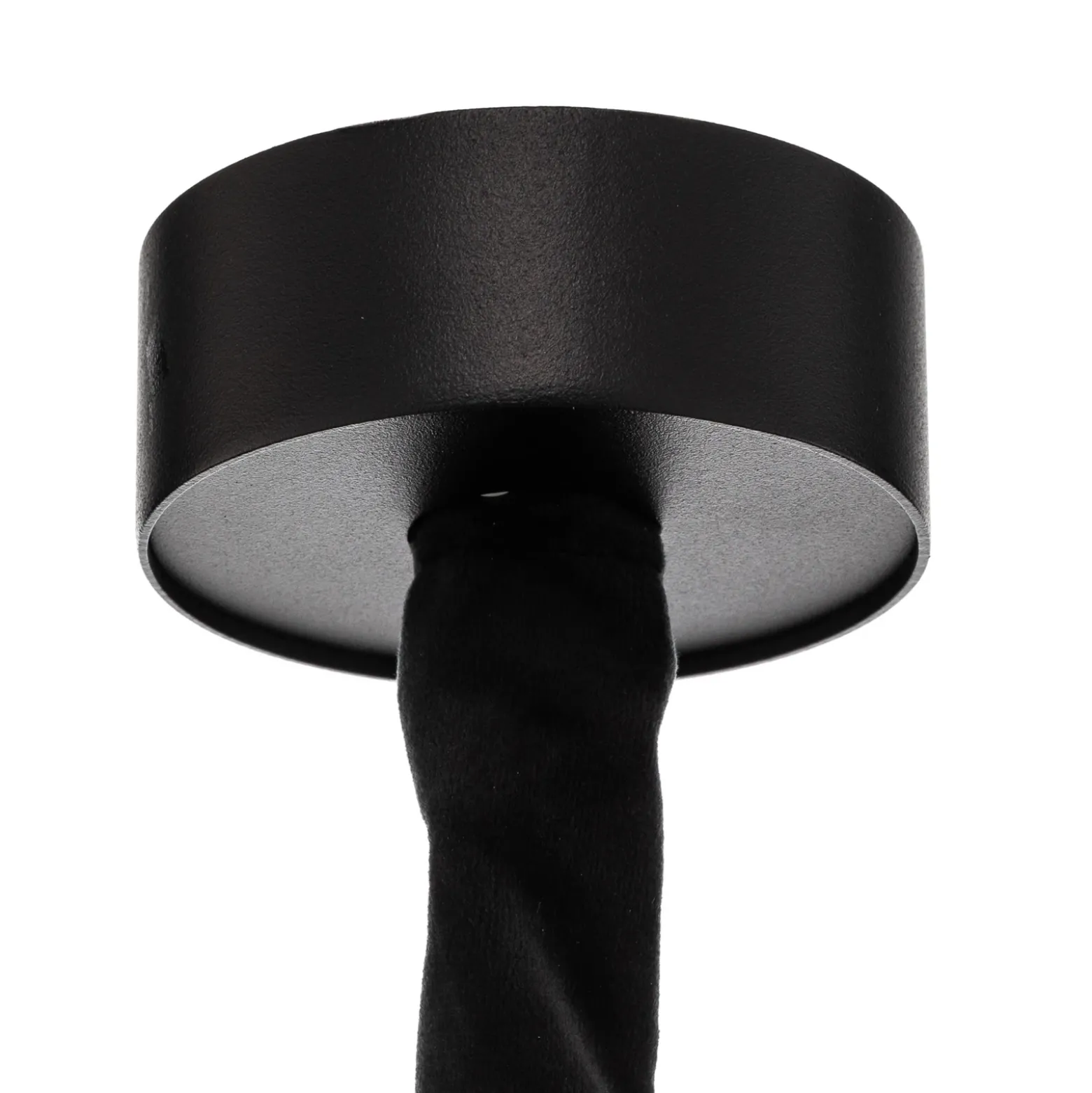 Lámpara colgante Cristal, transparente/negro, Ø 71 cm