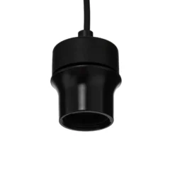 Lámpara colgante Cubus, 68 cm, 8 luces, transparente/miel/marrón, cristal