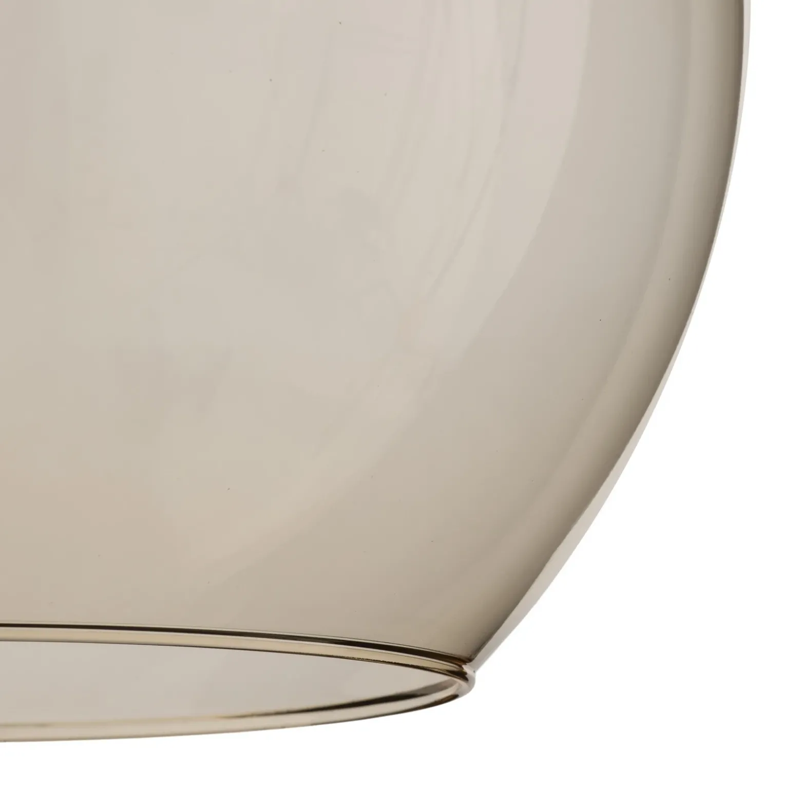 Lámpara colgante Cubus, color ámbar, cristal, Ø 30 cm, E27