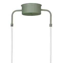 Lámpara colgante CURVE 3 de Globen Lighting, verde, 3 luces, 95 cm