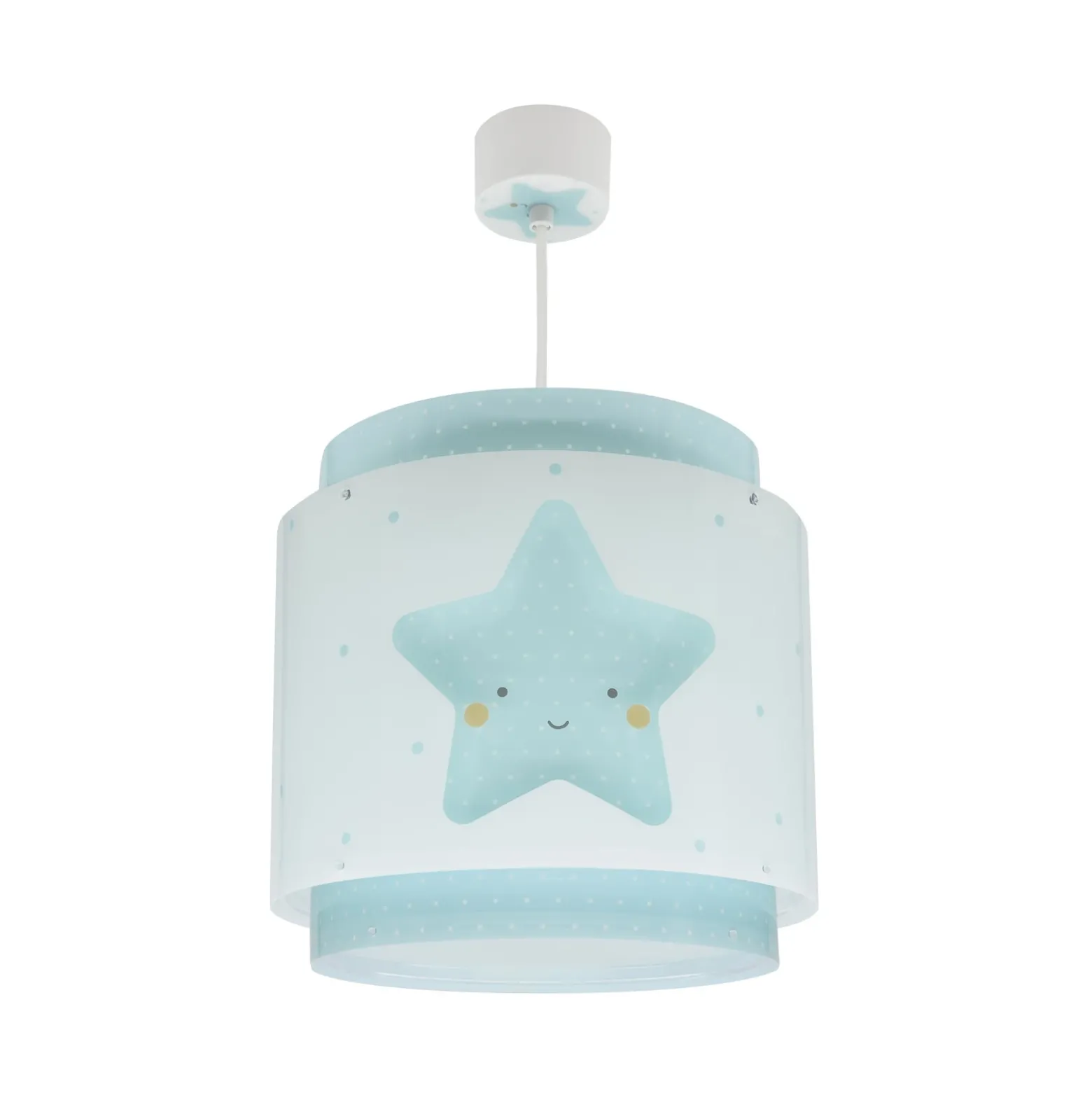 Lámpara colgante Dalber BABY DREAMS, azul