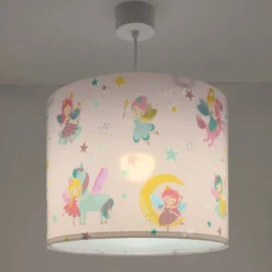 Lámpara colgante Dalber FAIRY DREAMS, multicolor, Ø 33 cm, E27