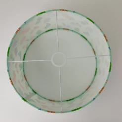 Lámpara colgante Dinos con pantalla textil