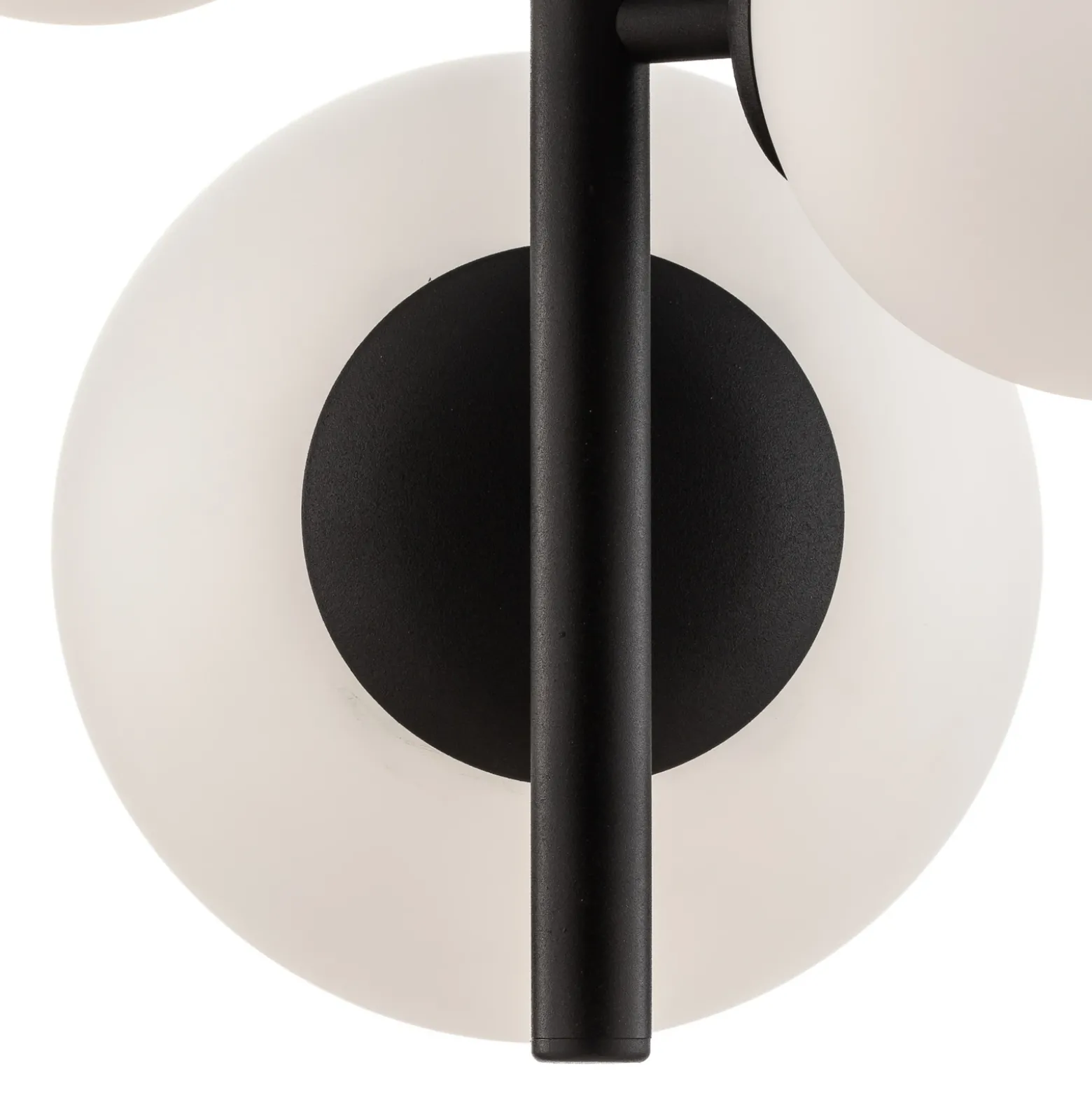 Lámpara colgante Dione, de 4 luces, negra