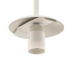 Lámpara colgante Dione, 1 luz, blanco, 30 cm