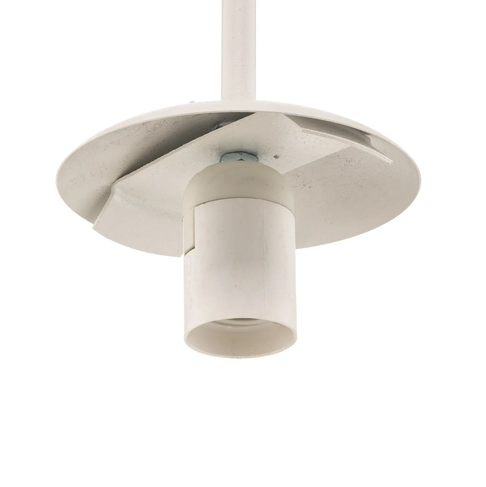 Lámpara colgante Dione, 1 luz, blanco, 30 cm