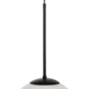 Lámpara colgante Dione, 1 luz, blanco/negro 30 cm