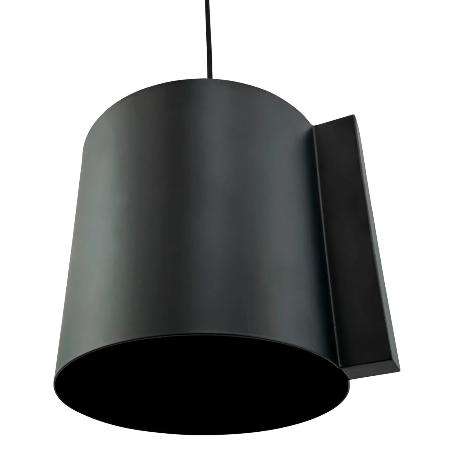 Lámpara colgante Dyberg Larsen Wum Ø 23 cm negro mate