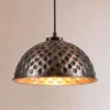 Lámpara colgante ECHO, color cobre, Ø 26 cm, metal, E27