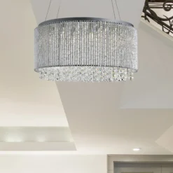 Lámpara colgante Elise II, 8 luces