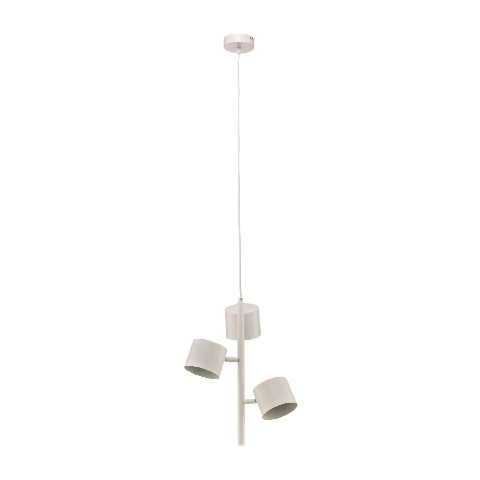 Lámpara colgante 1046E, 3 luces, blanco