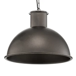 Lámpara colgante Emoti, 1 luz, antracita