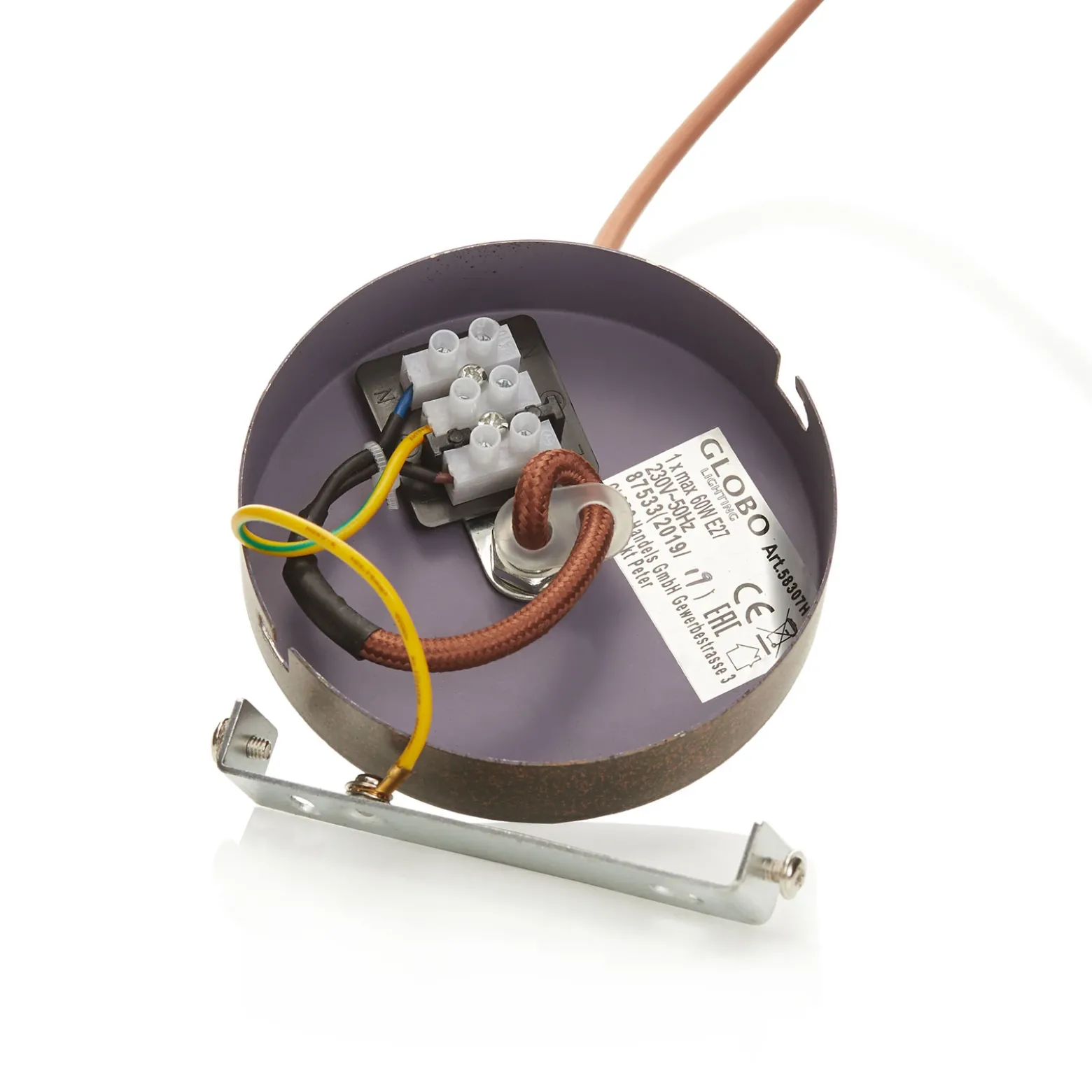 Lámpara colgante en acero inoxidable Xirena I