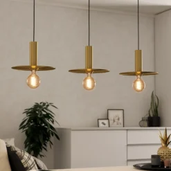 Lámpara colgante Escandell, 3 luces