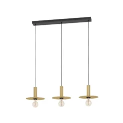 Lámpara colgante Escandell, 3 luces