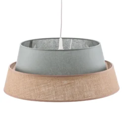 Lámpara colgante Euluna Galaxy Soft Nature gris/marrón