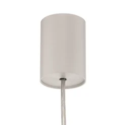 Lámpara colgante Eye, altura pantalla 25 cm, blanco