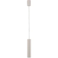 Lámpara colgante Eye, altura pantalla 25 cm, blanco