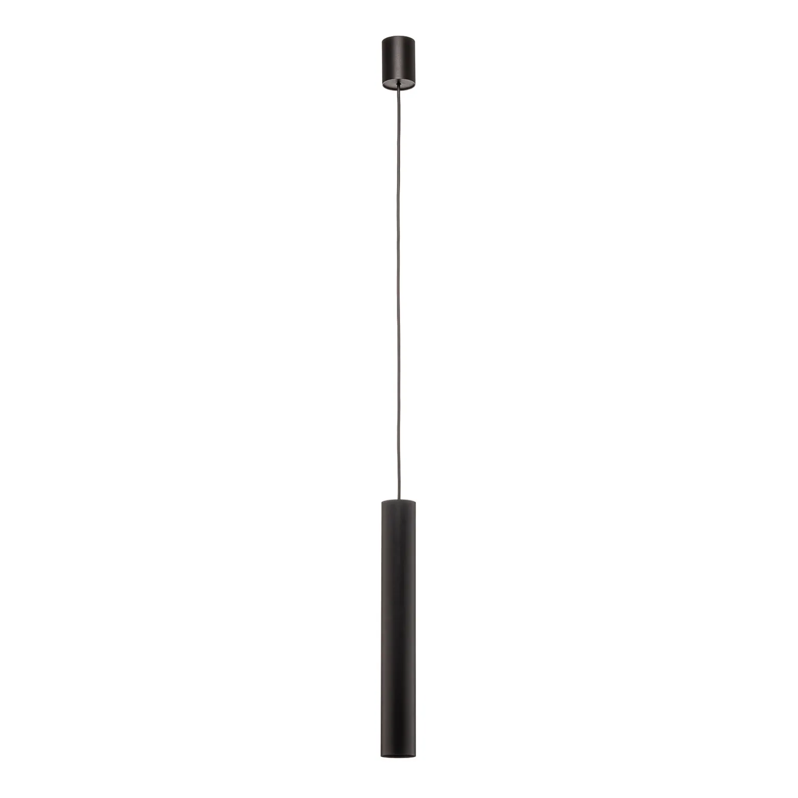 Lámpara colgante Eye, 1 luz, negro, altura de la pantalla 40 cm