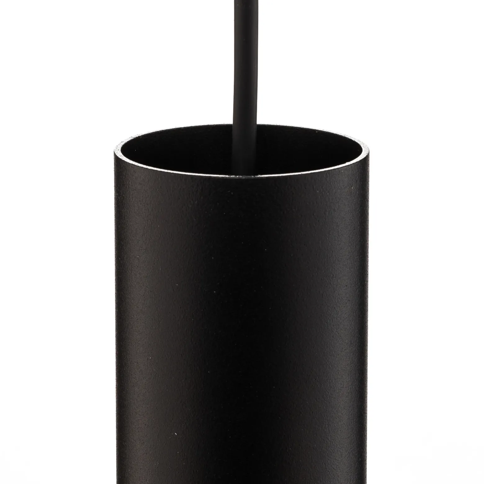 Lámpara colgante Eye, 1 luz, negro, altura de la pantalla 40 cm
