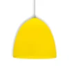 Lámpara colgante Fancy de silicona, amarillo