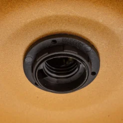 Lámpara colgante Felix, negro/oro antiguo, 1 luz