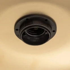 Lámpara colgante Felix, verde/dorado, 1 luz