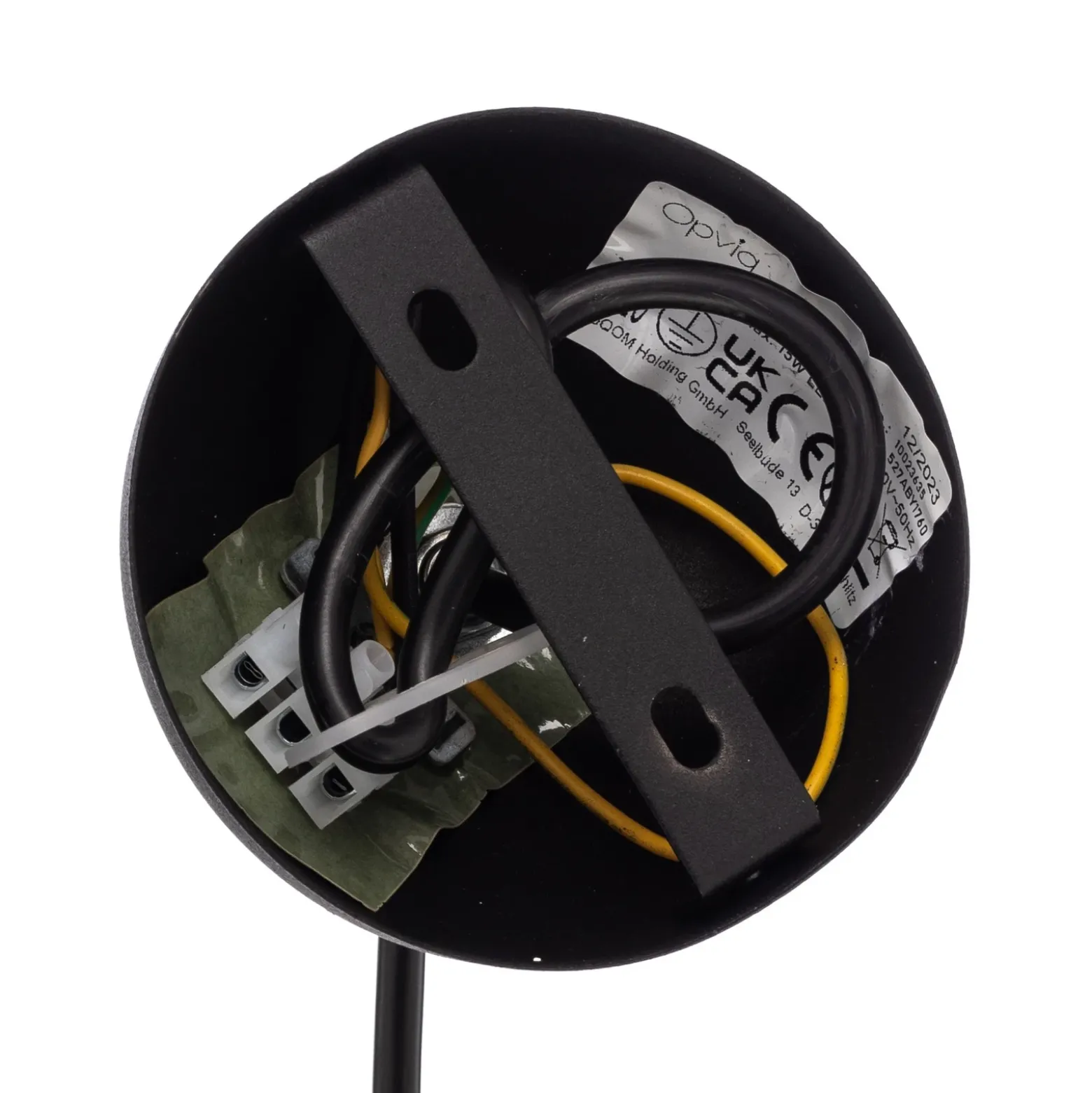 Lámpara colgante Fellini MR-756 1 luz Ø 38cm negro
