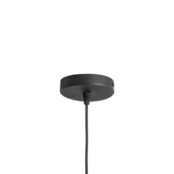 Lámpara colgante Fimda, naranja, Ø 41 cm, metal, E27