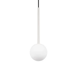 Lámpara colgante Firano, gris, Ø 12 cm, metal