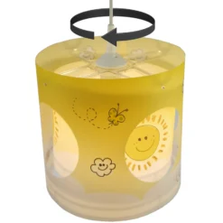 Lámpara colgante giratoria Sunny infantil