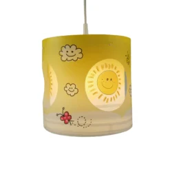 Lámpara colgante giratoria Sunny infantil