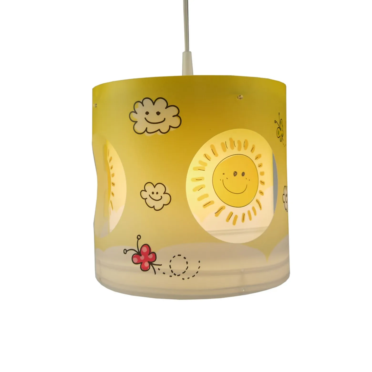 Lámpara colgante giratoria Sunny infantil