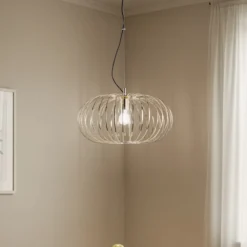 Lámpara colgante Globe, Ø 51 cm, color dorado, 1 luz, E27